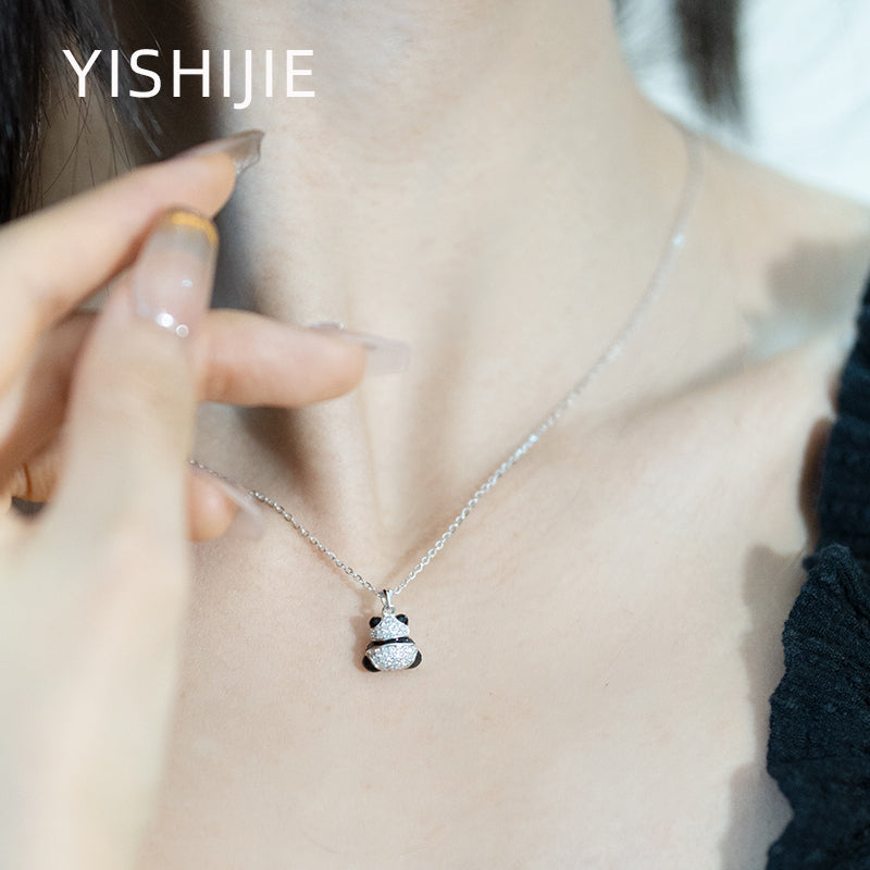 Panda necklace