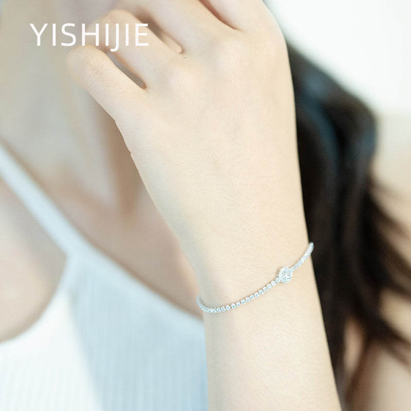 Full diamond bracelet