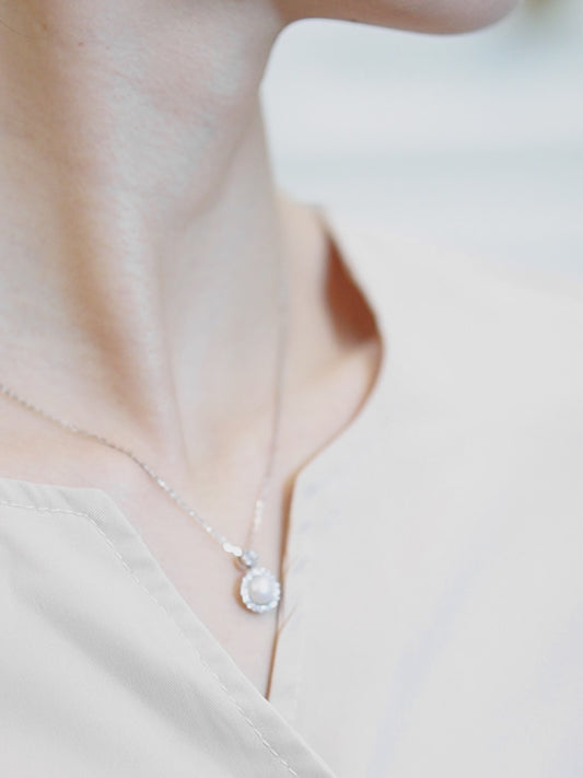 natural freshwater pearl necklace